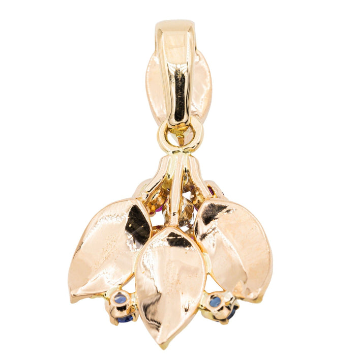 Pendentif Pendentif Feuille Or jaune Diamant 58 Facettes 2975751CN