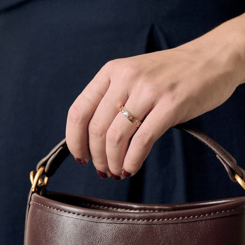 Bague 50 GUCCI - Bague ICON or jaune 58 Facettes BO/250016/