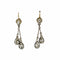 Boucles d'oreilles Boucles d'oreilles - Or jaune Argent & diamants 58 Facettes 250028R