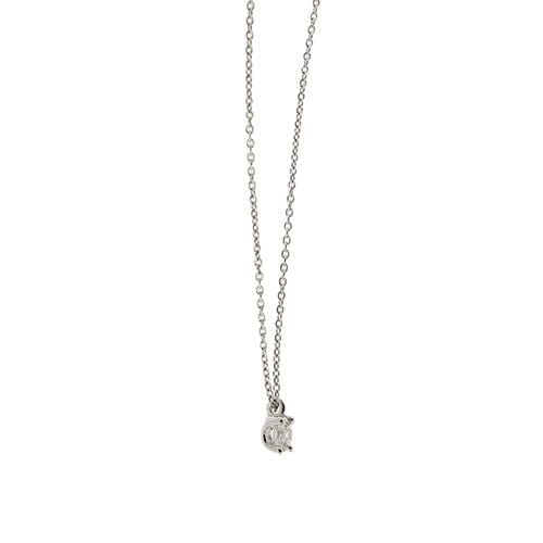 Collier Collier point lumineux avec diamant de 0,32 ct 58 Facettes 31748