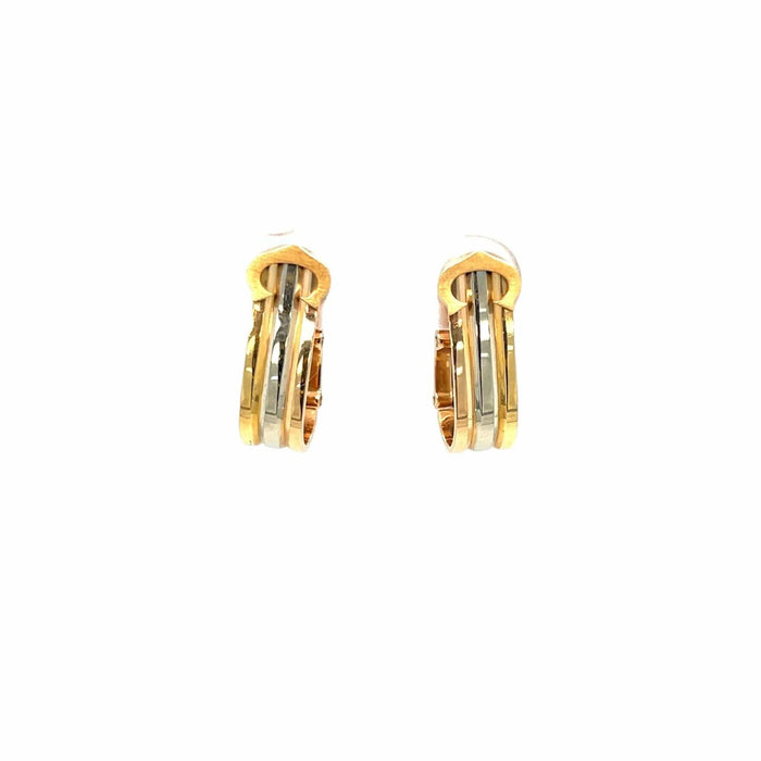 Boucles d'oreilles CARTIER - Boucles d'oreilles clips Trinity 58 Facettes