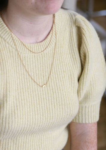 Collier Sautoir fin en or jaune 58 Facettes