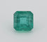 Gemstone Emeraude non huilé 1.39cts certificat GFCO 58 Facettes 472