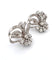 Boucles d'oreilles Boucles d'oreilles en platine avec diamants 58 Facettes