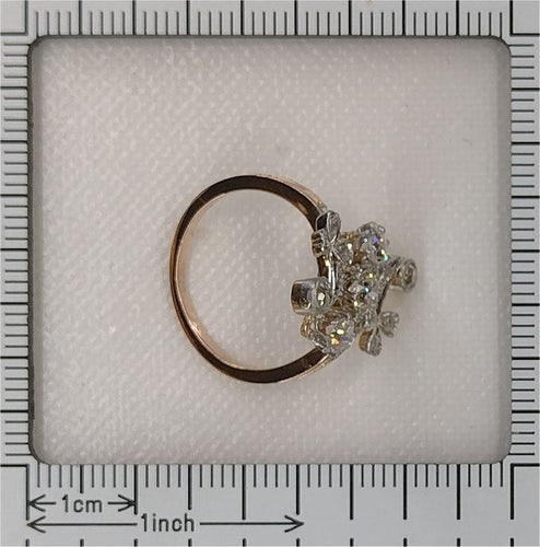 Era of Romance: The Vintage Belle Époque Diamond Ring