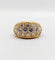 Bague 53 Bague jonc bombée or jaune et 2,20 carats de diamants taille brillant 58 Facettes A06334