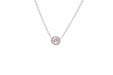 Collier Collier or blanc diamant 58 Facettes 25501