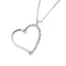 Collier Collier coeur et diamant 58 Facettes 35585