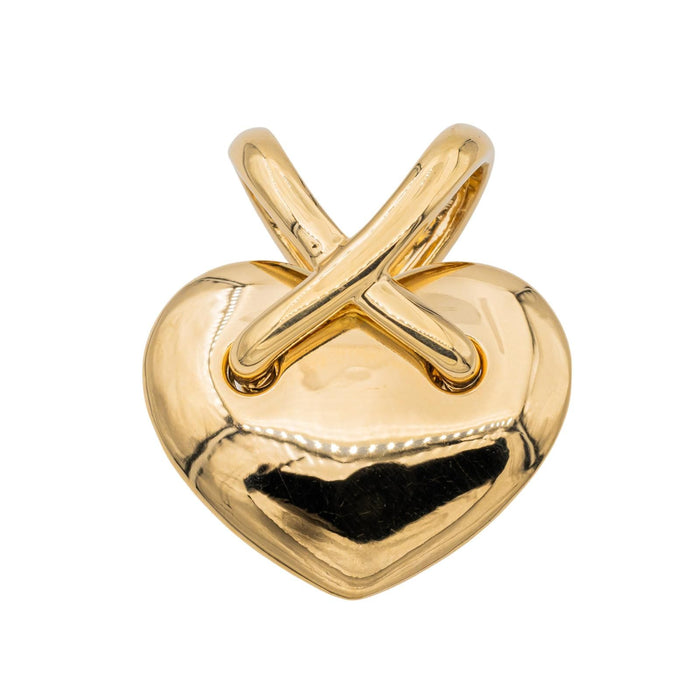 Chaumet Pendentif Coeur Coeur lien Or jaune