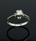 Bague Anello con Solitario di Diamante, ct. 0,17 58 Facettes