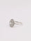 Bague 52 Bague vintage ovale or diamants 0,2 ct 58 Facettes J166