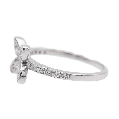 Bague Fleur Or blanc Diamant