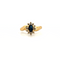 Bague 52 Bague Pompadour saphir et diamants 58 Facettes 64-GS35885-3