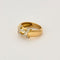 Bague 46 CARTIER - Cartier C - Bague jonc or jaune et blanc 58 Facettes RAM28444