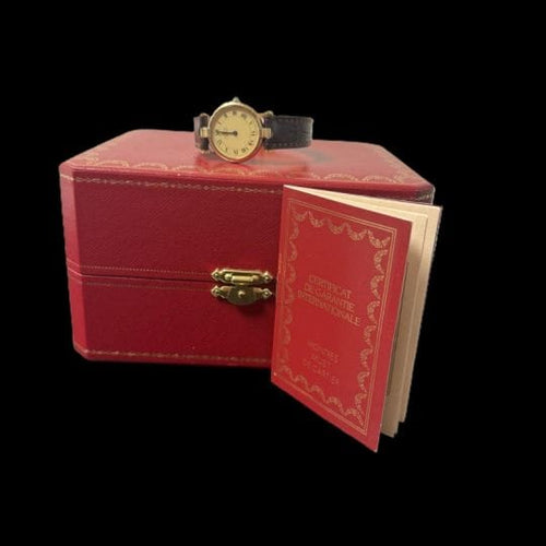 Montre Cartier Montre Must De Cartier Vermeil 58 Facettes MT44929