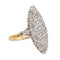 Bague 58 Bague Marquise Or blanc Diamant 58 Facettes 3376675CN