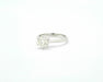 Bague Bague solitaire en or blanc avec diamants 58 Facettes