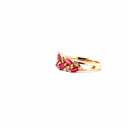 Bague 52 Bague Jarretière Or Jaune & Rubis 58 Facettes 32-GS32226-06