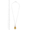 Collier Collier pendentif Citrine Diamants 58 Facettes 9992