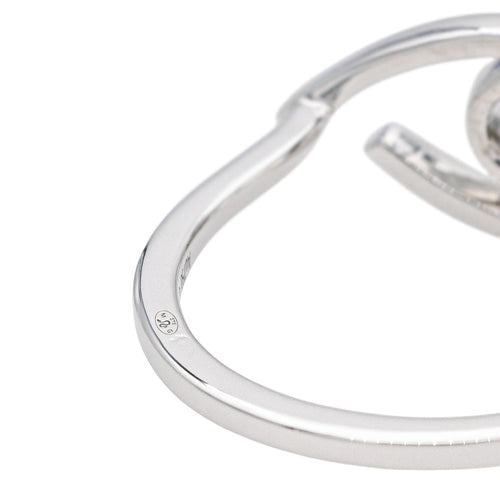 Bague 53.5 Messika Bague Lucky eye Or blanc Diamant 58 Facettes 4098659RV