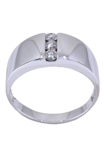 Bague 58 Bague trilogie diamants 58 Facettes 089621