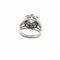 Bague 54 Bague ancienne en or blanc 18 carats et diamants 58 Facettes