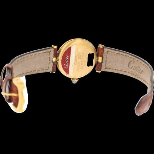 Montre Cartier Montre Must De Cartier Vermeil 58 Facettes MT43217