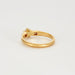 Ring 50 Solitaire ring in yellow gold and diamonds 58 Facettes SPEV 15