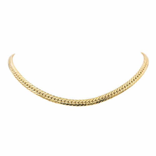 Collier Collier Maille Anglaise  Or jaune 58 Facettes 4588197CN