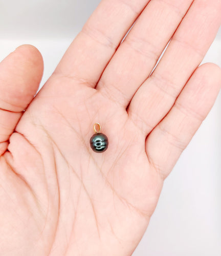 Pendentif Pendentif vintage or 18k perle de culture baroque de tahiti 58 Facettes A06363