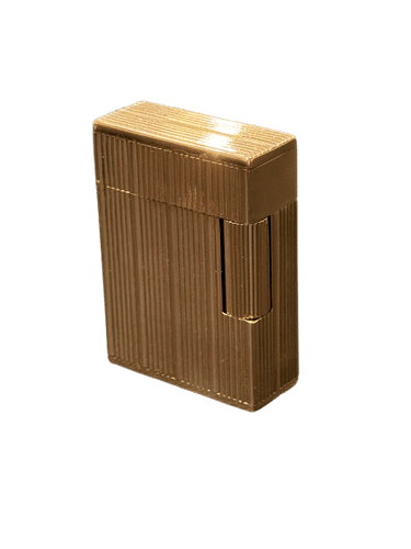 Briquet Vintage Or jaune - Collab Cartier & Dupont 58 Facettes 1.0000476/1