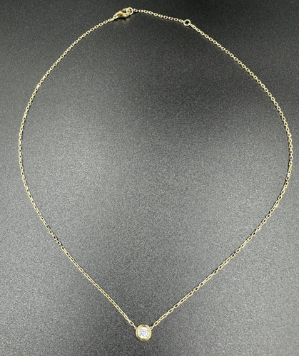 Collier CARTIER. Collection "Diamants légers", collier or jaune et diamant 58 Facettes