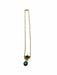 Collier Collier en or jaune tourmaline, indicolite et diamants 58 Facettes