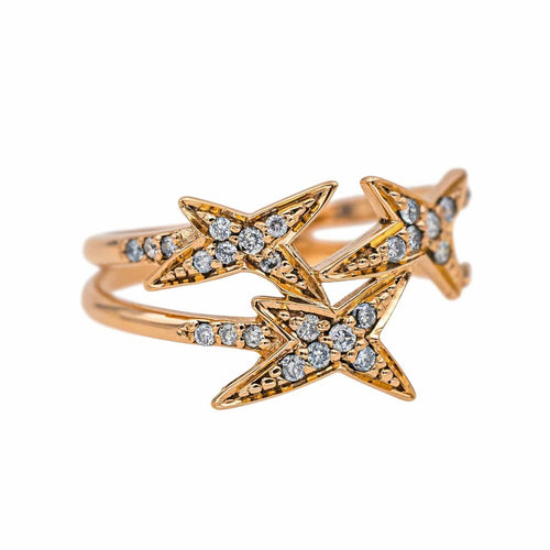 Bague 50 Mauboussin Bague A jamais mon étoile Or rose Diamant 58 Facettes 4553814CN