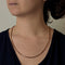 Collier Collier en Or rose 18k 58 Facettes SOI3784