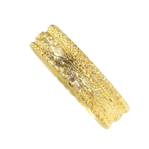 Alliance géorgienne ancienne, vers 1820 – Or 18 carats classique, symbole d'amour éternel