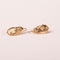 Boucles d'oreilles Boucles d'oreilles dormeuses anciennes en or jaune ciselé 58 Facettes