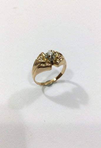 Bague 59 Bague Or Rose Diamant 58 Facettes