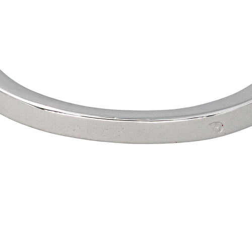 Bague 54 Bague Or blanc Saphir, Diamant 58 Facettes 4170179CN