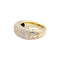 Bague 53 Bague Chaumet, "Grains de Caviar", or jaune et diamants. 58 Facettes 34895