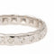 Bague 52 Bague Alliance Or blanc Diamant 58 Facettes 2024998CN