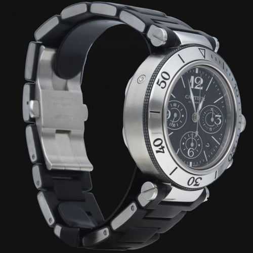 Montre Montre Cartier Pasha Seamaster Chronographe 42 mm 58 Facettes MT41494
