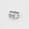Bague 53 Bague en or gris et diamants 58 Facettes SBR1758
