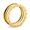Bague 57 Bague BVLGARI B-Zero1 en or jaune 18 carats 58 Facettes