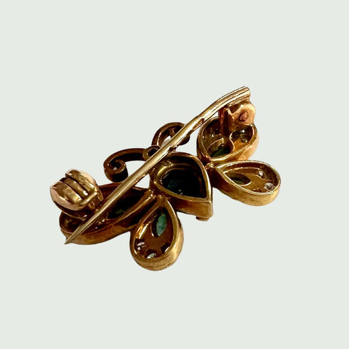 Broche BROCHE MARIPOSA ESTILO RETRO 58 Facettes Q907A