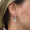 Boucles d'oreilles Boucles d'oreilles en platine et or jaune avec diamants 58 Facettes