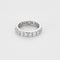 Bague 49 Alliance américaine diamants 0,95 ct en or blanc 58 Facettes LMB-294