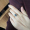 Bague 57 Bague - Or, Argent, Saphir & Diamants 58 Facettes 230304R