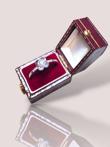 Bague 54 Mauboussin - Bague Chance of Love vintage en or blanc 58 Facettes 999827