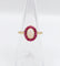 Bague 51 Bague marguerite antique or cabochon d'opale et rubis 58 Facettes A04407